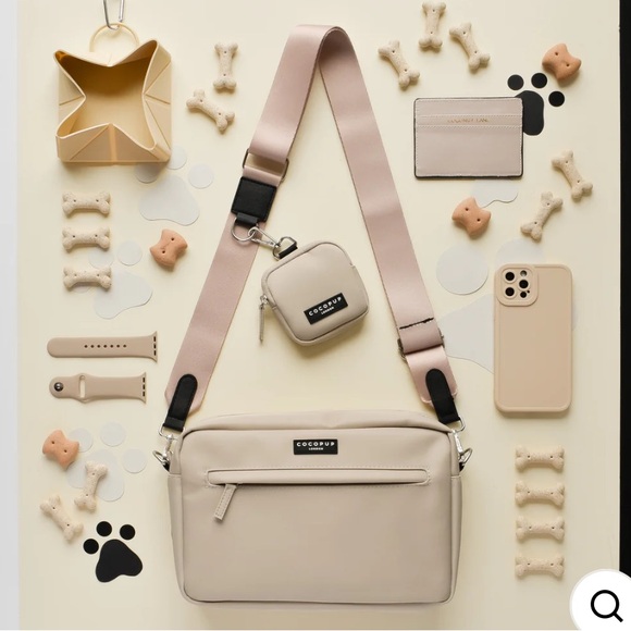 cocopup London 🤎 - Dog Walking Caramel Latte Bag - Picture 8 of 9